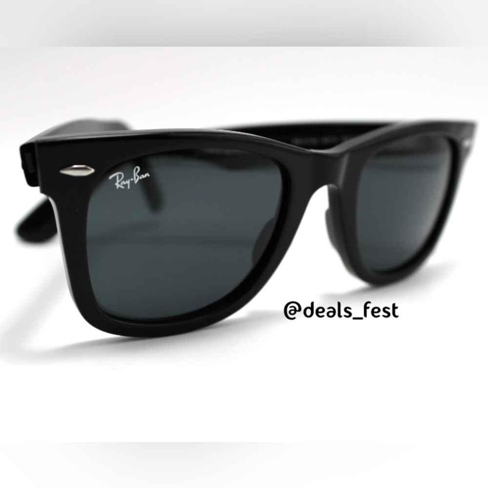 Model Display Ray-Ban Wayfarer Black RB2140 Classic - Picture 5 of 16